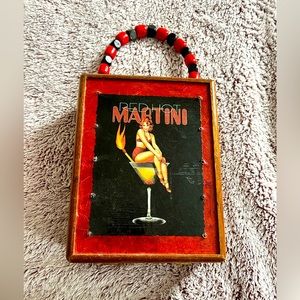 Vintage cigar box purse. One of a kind and it lights up!